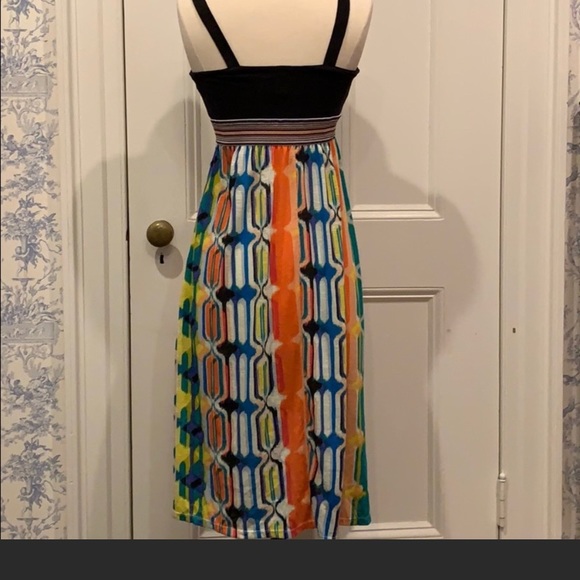 fire los angeles colorful dress - Picture 2 of 3